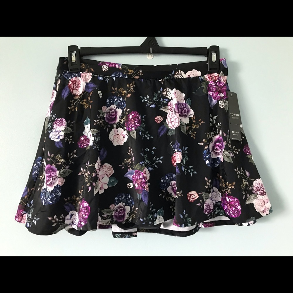 Torrid Swim Collection High Waist Flowered Brief